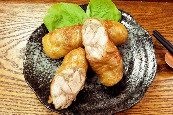 爆汁雞肉捲