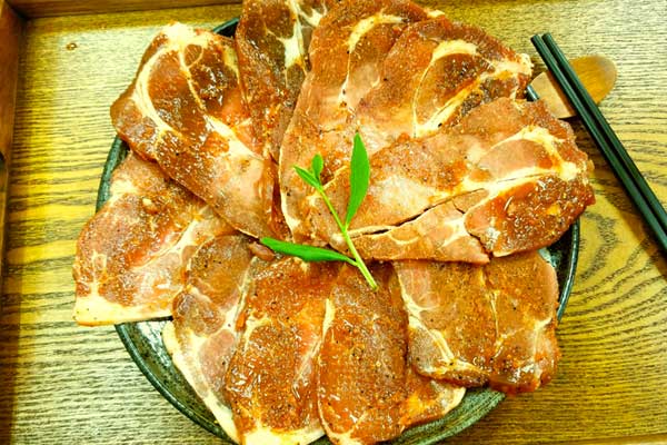 鐵板燒肉片