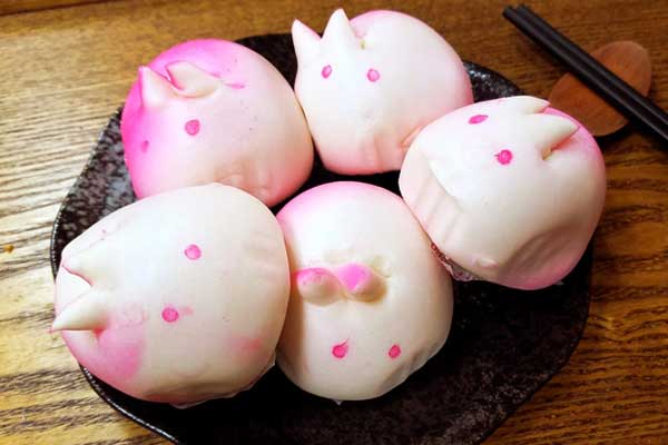 玉兔甜點