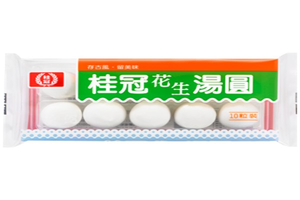 桂冠花生湯圓