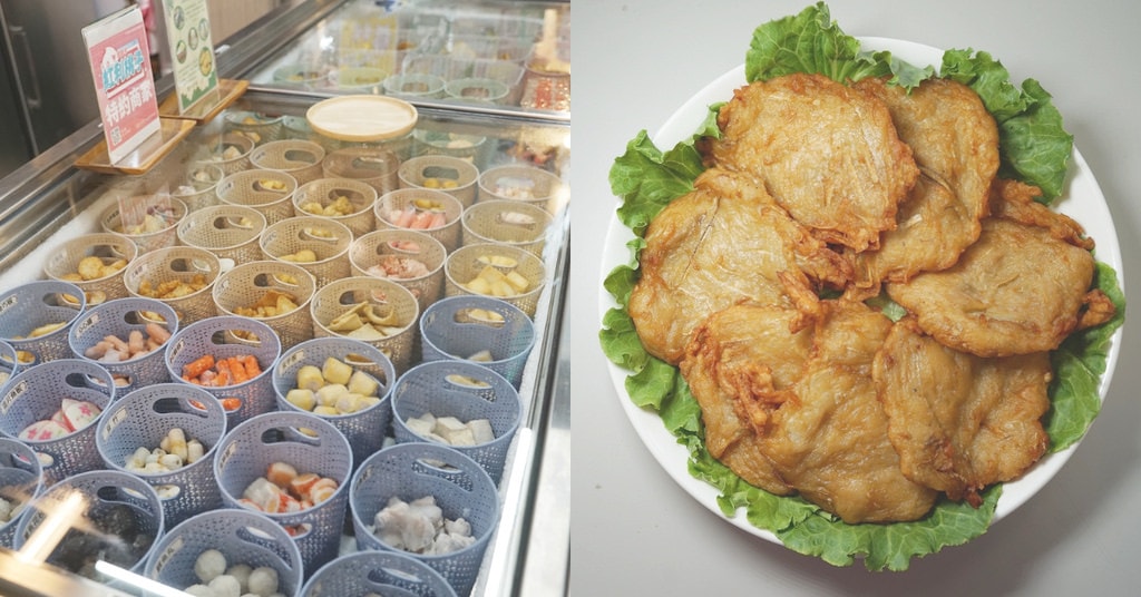 東蛙池塘食記中的利津魚丸攤位與牛蒡天婦羅