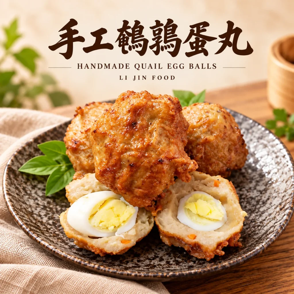 利津食品手工鵪鶉蛋丸商品形象圖