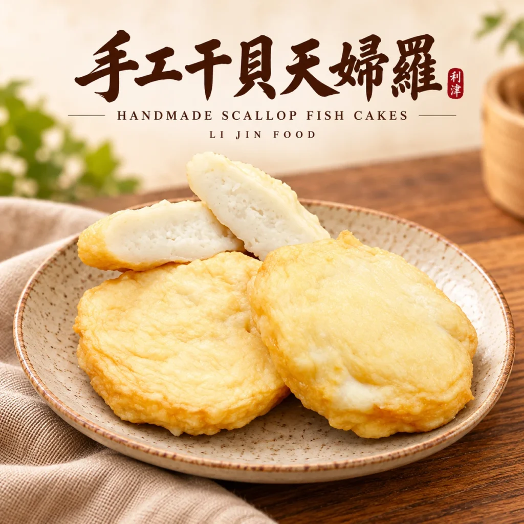 利津食品手工干貝天婦羅商品主圖